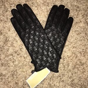Michael Kors Tech Leather Gloves